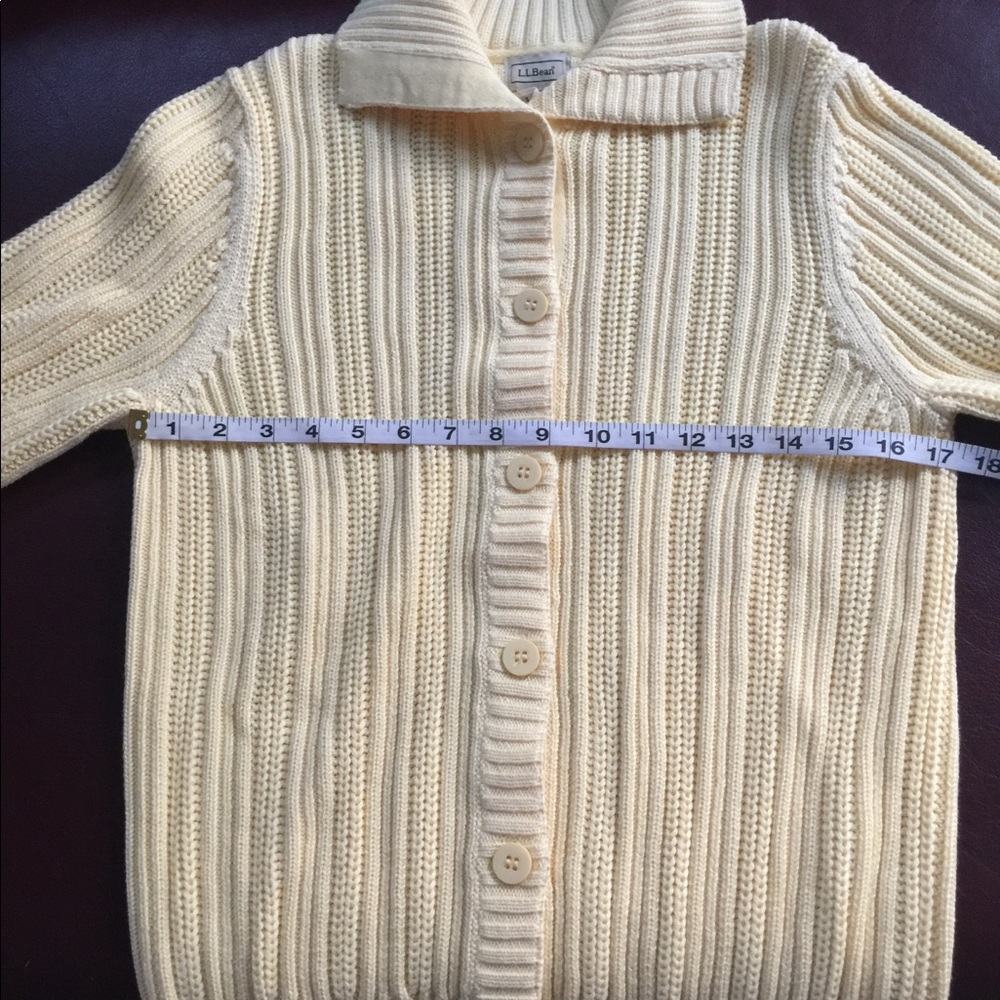 L.L. Bean Pima Cotton Cardigan - Never worn - Picture 9 of 10